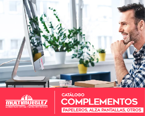 CATALOGO COMPLEMENTOS (ESCABEL-APOYAPIES-ALZAPANTALLA-PAPELERO) 2025